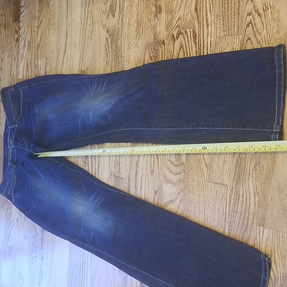 (W26) Levi's Demi Curve Straight Leg Jeans Contemporary Streetwear Trendy - Picture 5 of 10